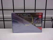 25 1 Pack Ultra PRO 6" X 4" Hard Sleeves Toploaders Photo Postcard 82314