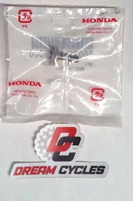NOS GENUINE HONDA 90021-MZ1-000 BOLT SPECIAL (6X18) FAST SHIPPING