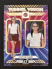 2025 Donruss WNBA Basketball Caitlin Clark #1 Tunnel Vision Indiana Fever