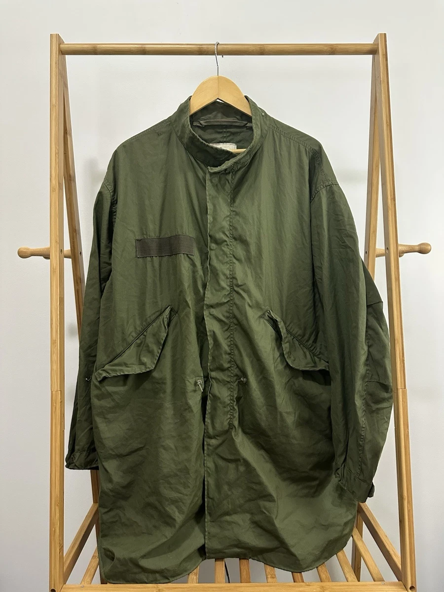 VTG 80s Cold Weather Fishtail Parka US Military OG M-65 Jacket