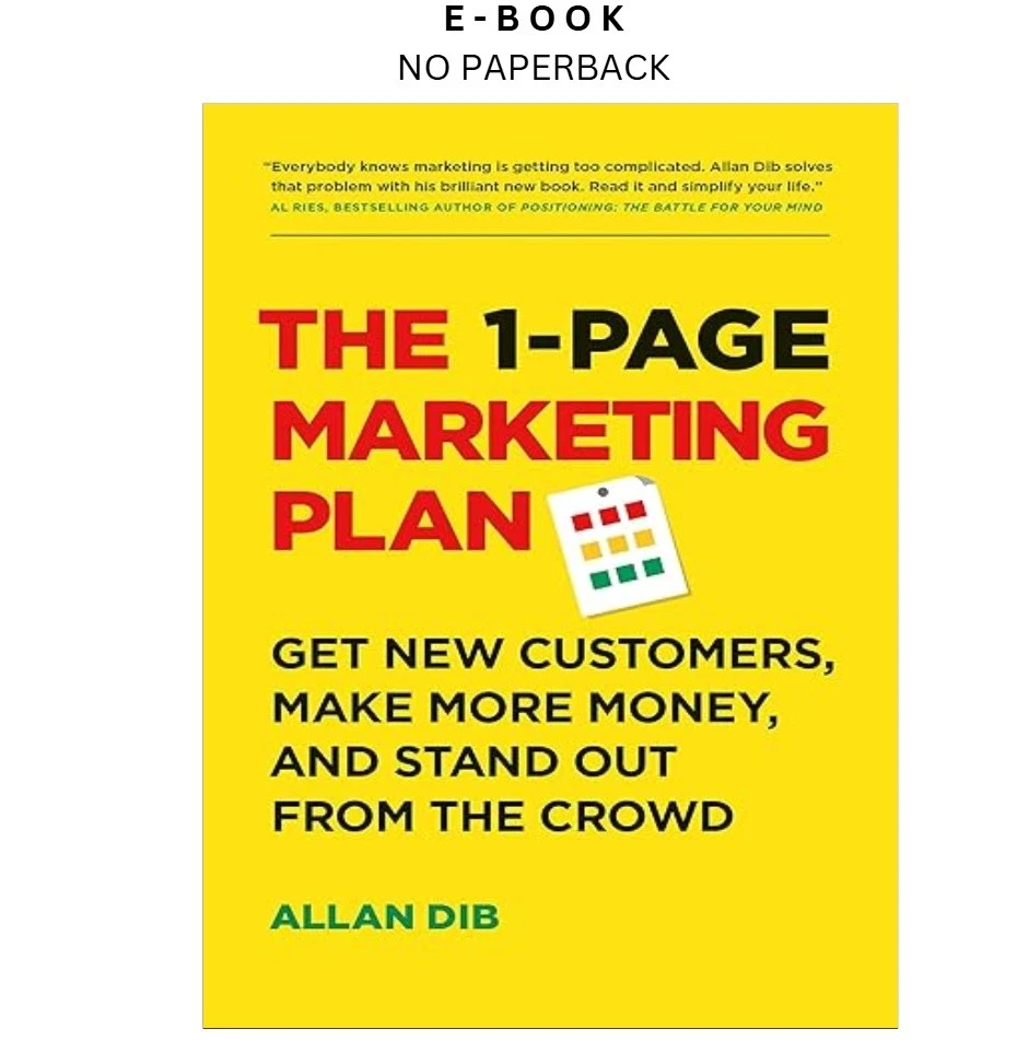 Buy The 1-Page Marketing Plan ebook, instant digital download PDF from LD Global