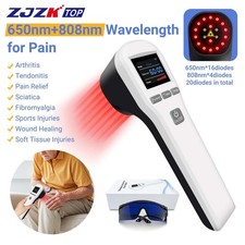 880mW 20 Diode Cold Laser Therapy for Muscle Recovery  Back Joint Pain Relief