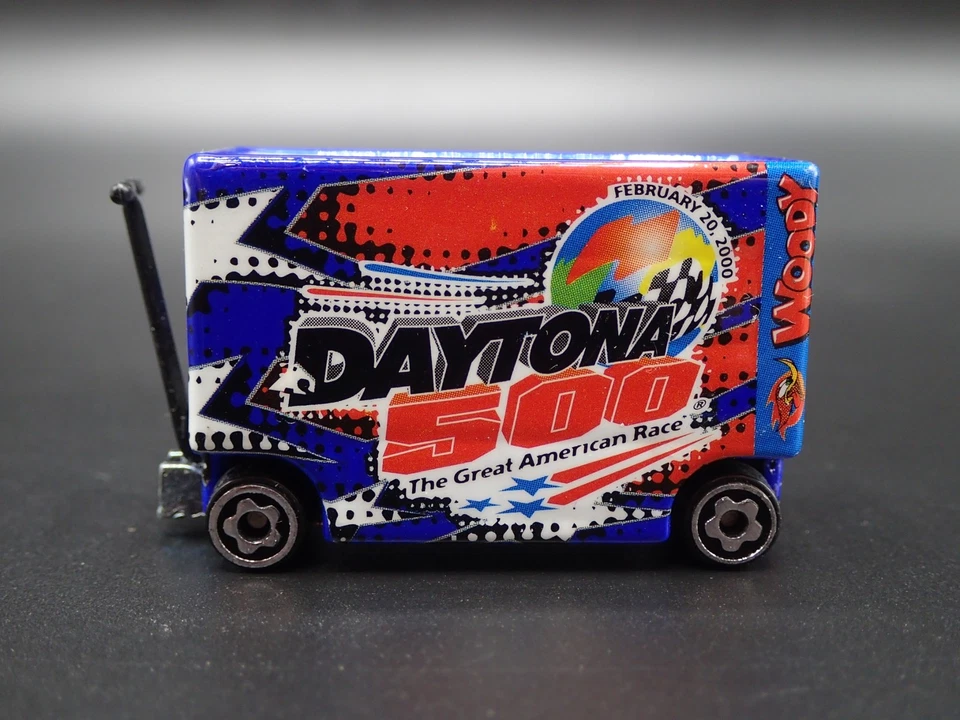NASCAR Attrezzo Cart Guerra Carro Daytona 500 Woody 1:64 Scala Modellino Auto - Immagine 2 di 4