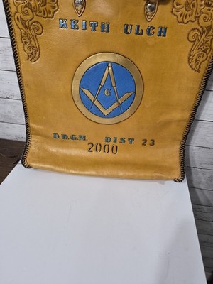 Texas masonic Apron Grand Lodge of Texas Freemasons District Deputy GrandMaster 