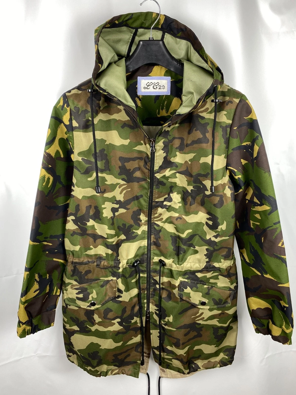 LC23 Italy Camouflage Parka Fishtail Waterproof Men size S