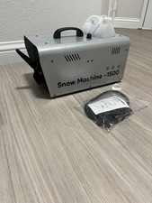 Snow Machine,1500W Snow Maker With Remote Control For Indoor Outdoor