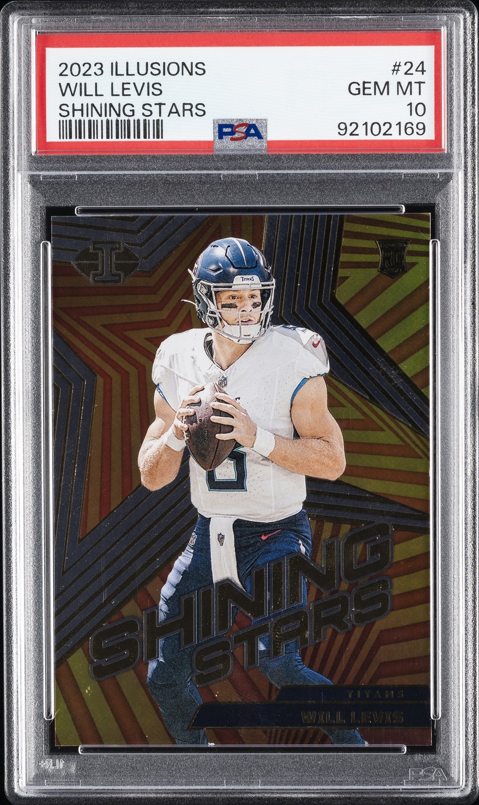 Will Levis Panini Illusions Shining Stars #24 Base