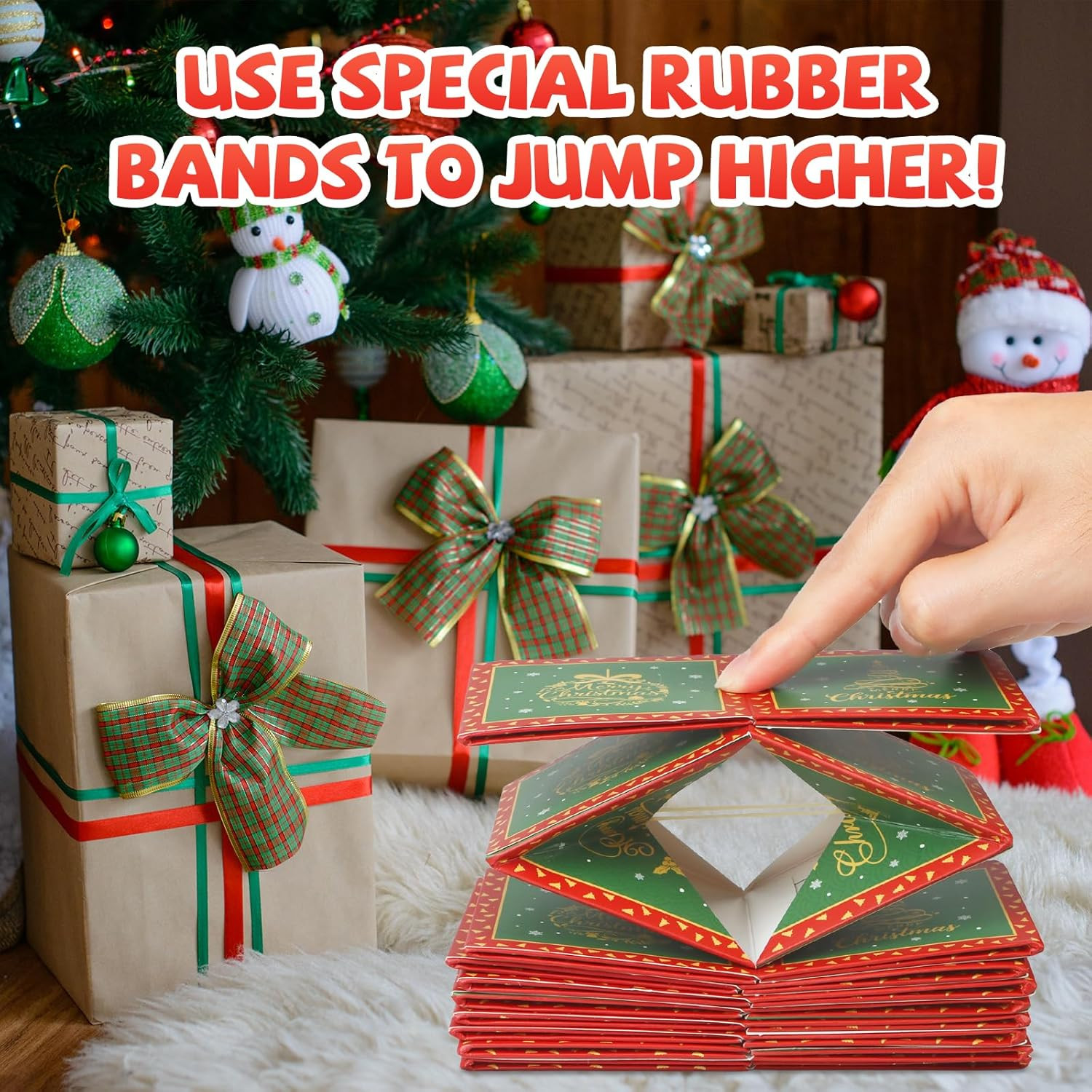 Christmas Surprise Gift Box Explosion for Money - DIY Pop Out Folding Bounce Ex