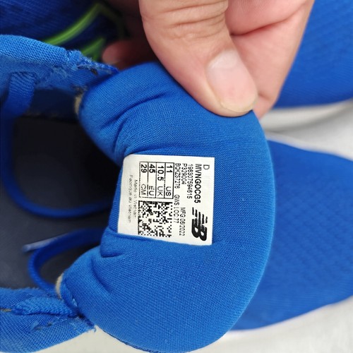 New Balance Fresh Foam X Vongo v5 Running MVNGOCG5 Azul Cobalto Nuevo Talla UK 10.5 - Imagen 11 de 11