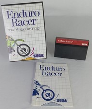 Enduro Racer Sega Master System Tested Working CIB Complete Video Game