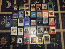 36 lot 60s, 70s, 8-Track Tapes: Fleetwood Mac, Eric Clapton, Beach Boys, Elvis