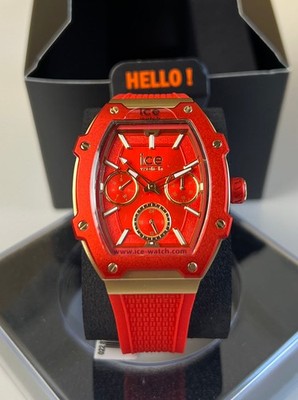 Ice Watch Uhr 022870 ICE boliday Passion Red Smal Herren rot gold Quarz
