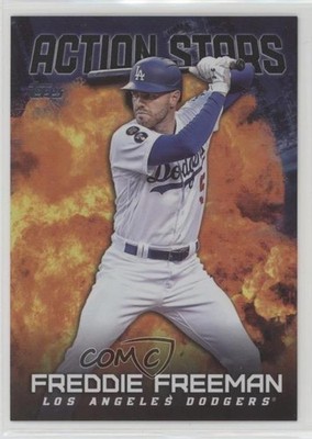 2023 Topps Update Action Stars Black 134/299 Freddie Freeman #AS-10 3q5