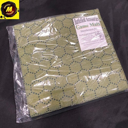 Green 4'x6' Felt Mat with 1.5" Hexes - #MK51901 - Battletech