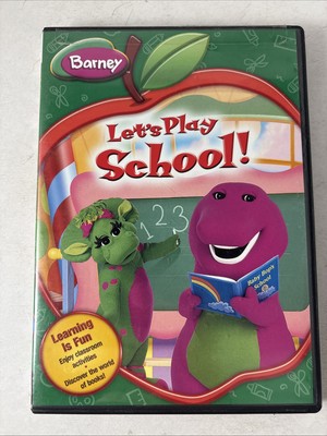Barney Let's Play School! DVD 2009 Lionsgate Movie