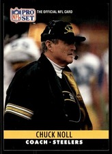 1990 Pro Set Chuck Noll Pittsburgh Steelers #275