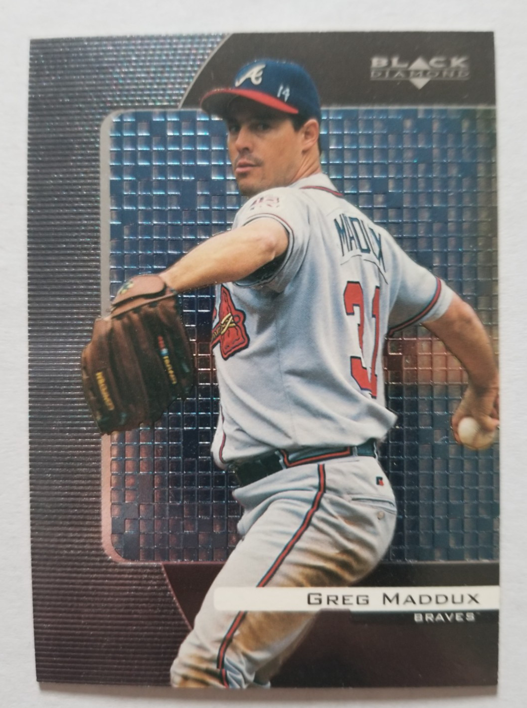 2000 Upper Deck Black Diamond #9 Greg Maddux Atlanta Braves