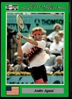 Andre Agassi RC: 1991 NetPro Tour Stars Tennis Rookie Card #3