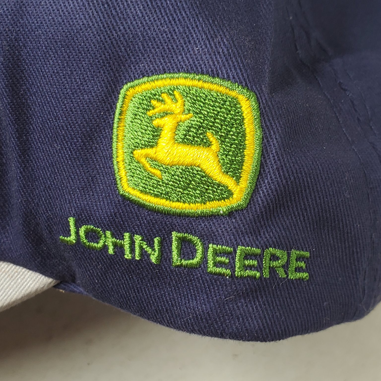 John Deere Wright Implement Baseball Cap Two Tone… - image 10