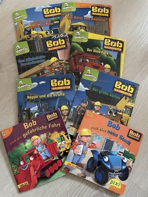 8 Pixi Bücher über BOB der Baumeister, gebraucht