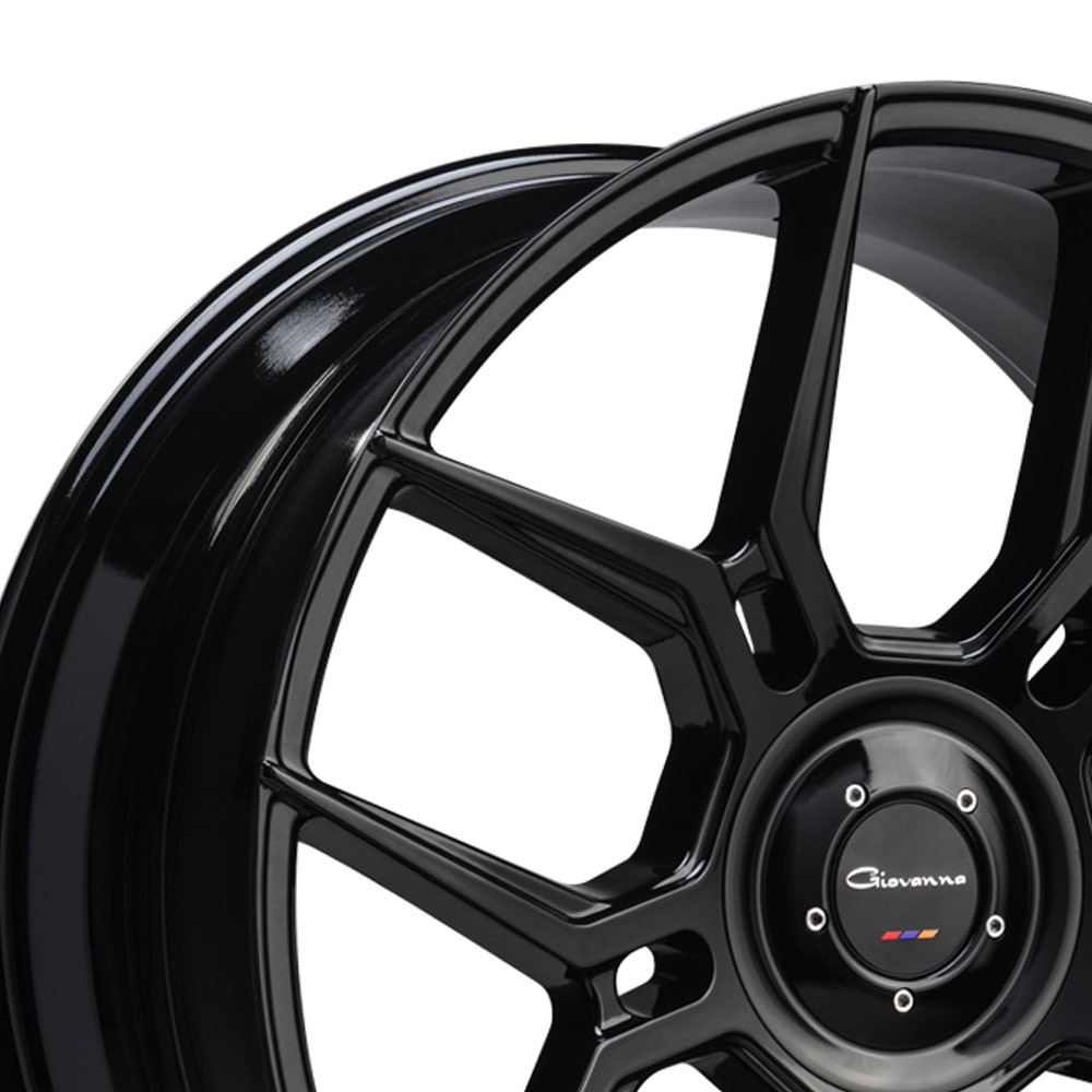 24" Giovanna Haleb Black 24x10 Concave Wheels Rims Fits Rolls-Royce Wraith