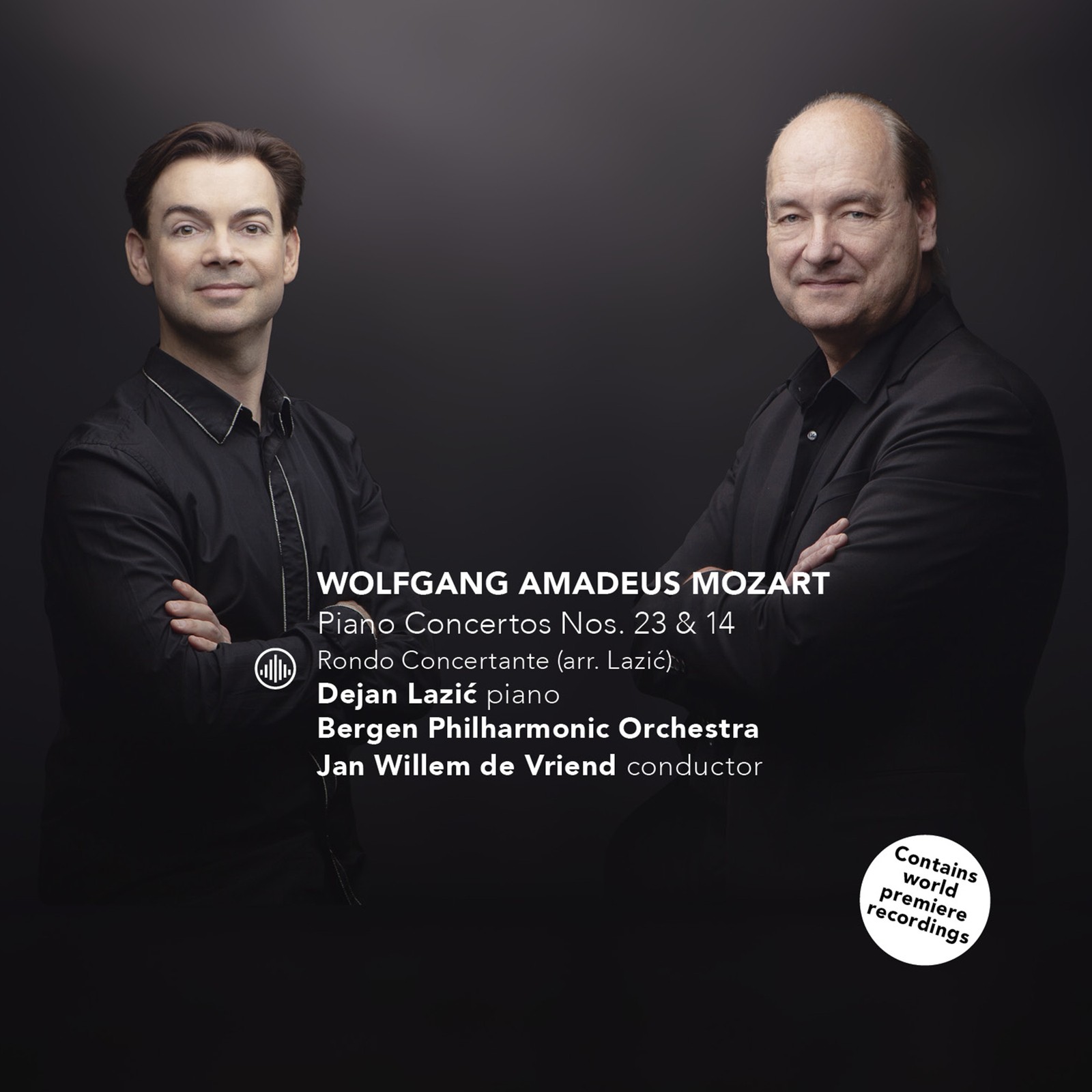 CC72945 Bergen Philharmonic Orchestra, Dejan Lazic, Jan Willem de Vriend Mozart