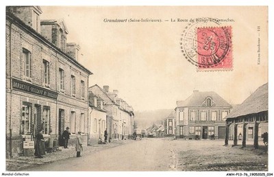 AWHP13-0835-76 - Grandcourt - Die Straße Blangy Und Gamaches