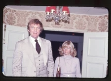 Bo Svenson with wife Lise Rare Candid 1975 Original 35mm Photo Transparency 