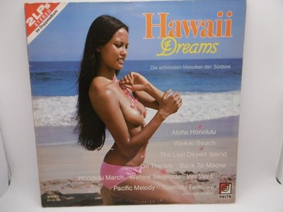 Hawaii Dreams, VA, German Delta 2 LP, Sexy Nude Cheesecake Cover Laura Gemser