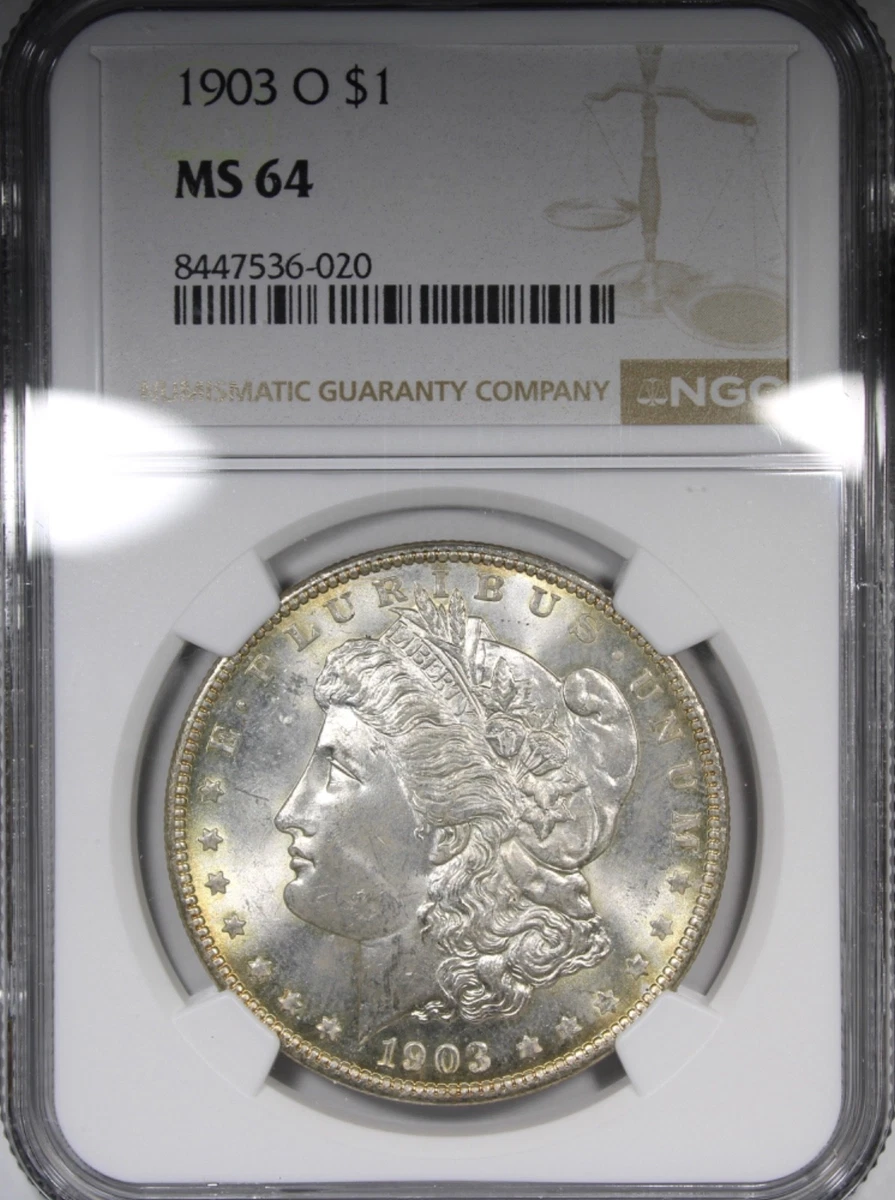 MS 64 Graded 1903 Year Morgan US Dollars (1878-1921) for sale | eBay