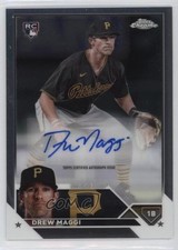 2023 Topps Chrome Update Auto Drew Maggi #AC-DM Auto 0q5