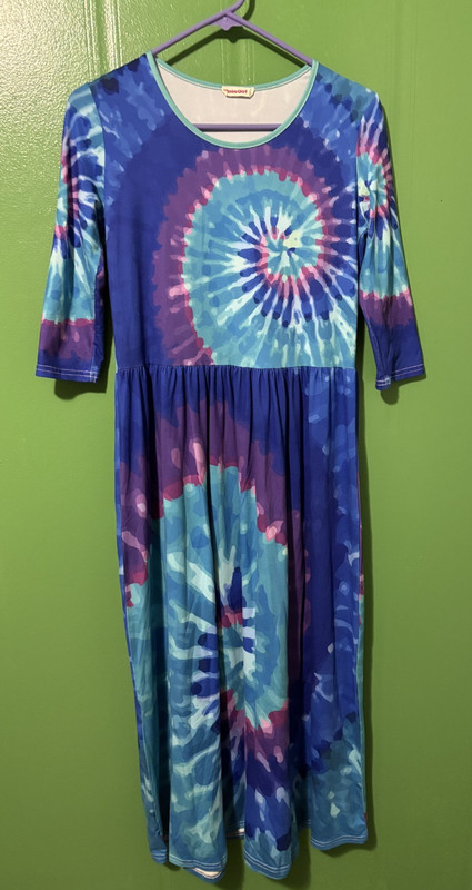 SO CUTE PIXIE GIRL GIRLS DRESS SIZE 14 MAXI LENGTH