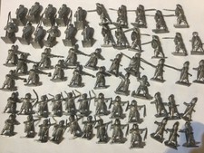 vintage 25mm metal Normans & Saxons Minifigs wargames figures