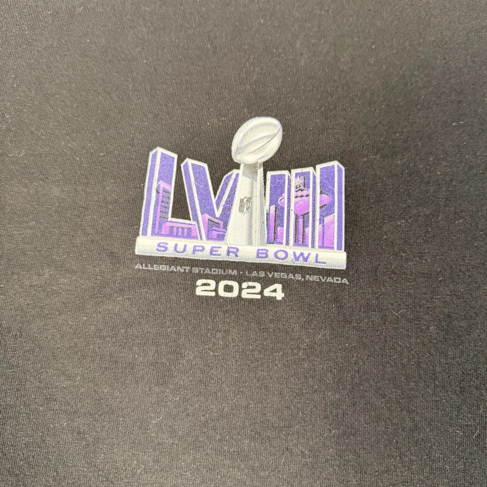 Camiseta para hombre Superbowl LVIII LV Kansas City Chiefs San Francisco 49ers XL 1011  Foto 3 de 4