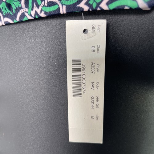 NWT J Crew Lattice Medallion A3337 Swim Too Bikini Top Halter Bandeau M - Picture 4 of 4