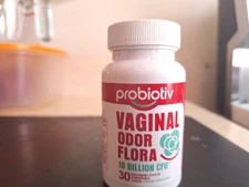 Chewable Female Vaginal Probiotics 10 Billion CFU + Organic -Health, Odor, pH +