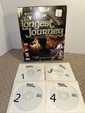 The Longest Journey Big Box PC Game CD-Rom with All 4 Discs by Fun Com