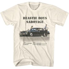 Beastie Boys Sabotage Natural Music Shirt