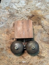 Campanello elettrico antico Albert Pernet Paris doppia campana 1900 