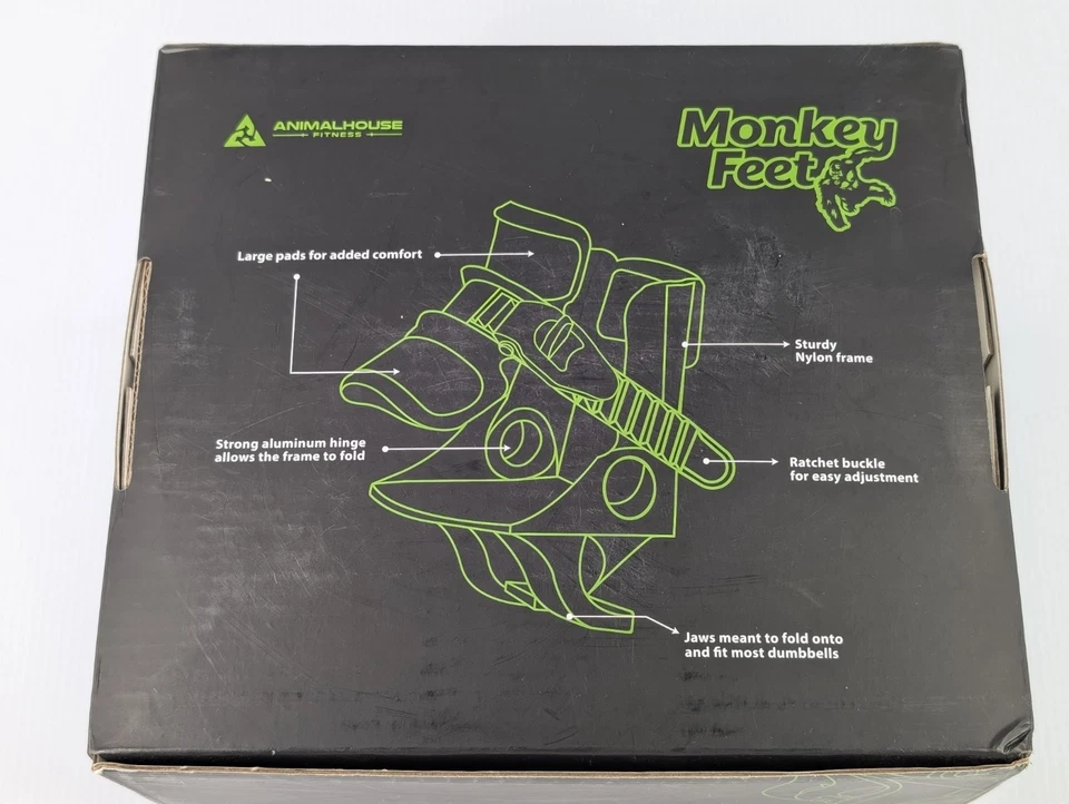 Accesorio de elevación de piernas de pies de mono Animal House para entrenamiento de fuerza de piernas Foto 2 de 4