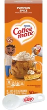 50 Pack Nestle Coffee Mate/Creamer, Pumpkin Spice Liquid Creamer Singles NEW USA