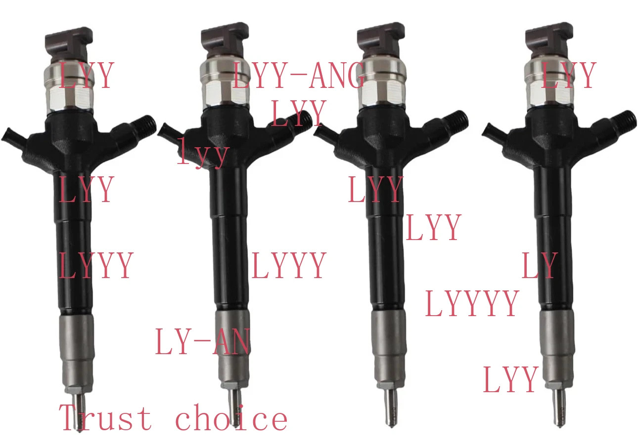 1465A041 095000-5600 4pcs Fuel Injector for Denso Mitsubishi L200 4D56 Engine