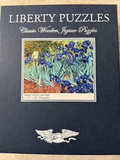 Liberty Wooden Jigsaw Puzzles 'Irises' Vincent Van Gogh