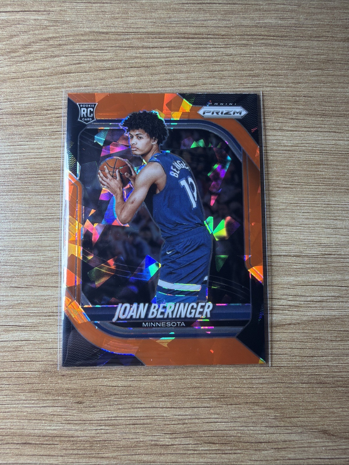 Joan Beringer 2025-26 Panini Prizm Rookie Orange Cracked Ice