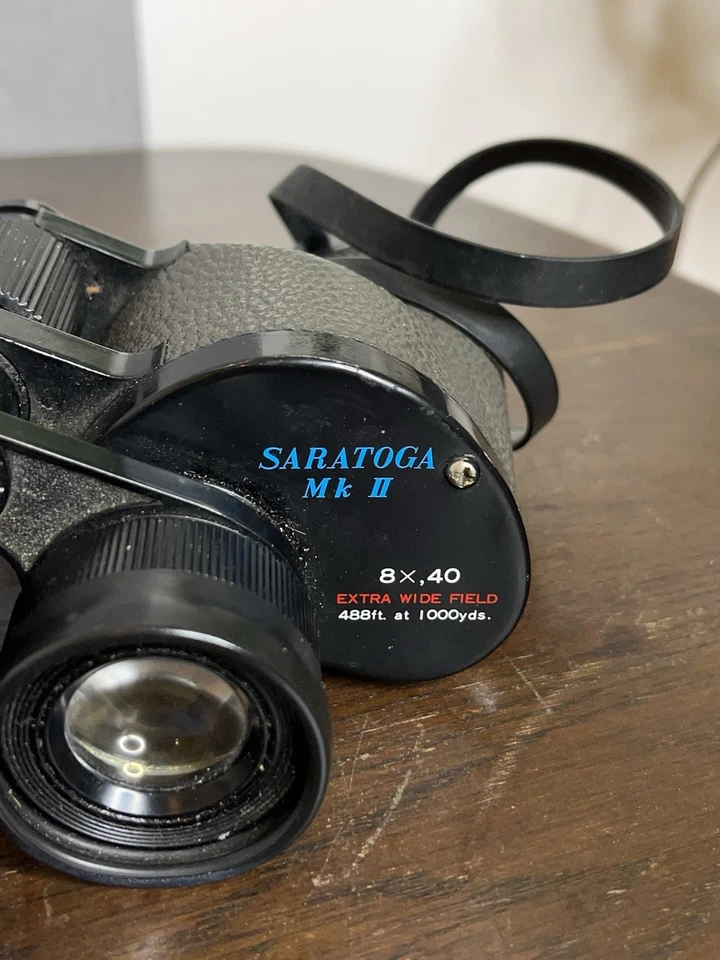 Japanese SWIFT Saratoga MkII 8x40 Binoculars. Large Eyepieces & Extra Wide Field - Image 4 of 4
