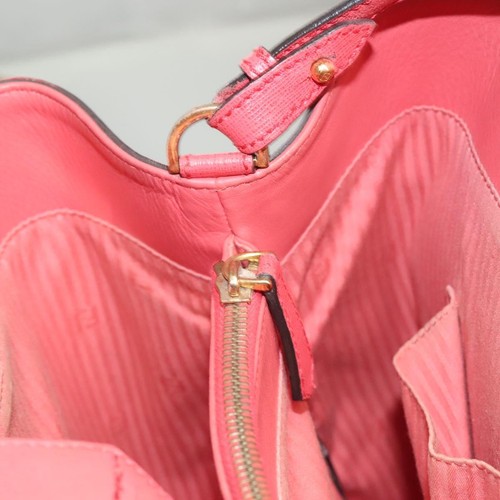 FENDI To joule Hand Bag Leather Pink Gold Auth bs26640 - Afbeelding 21 van 24
