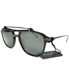 RAG BONE Mens Walker RNB9005 Navigator Polarized Sunglasses Black MSRP 558