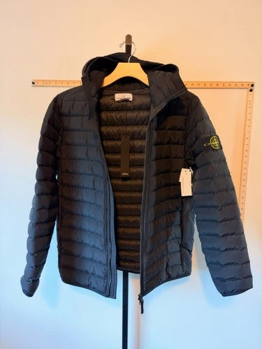 Stone Island 42725 O-Cotton/R-Nylon Tela Jacket Black XL NWT image 4