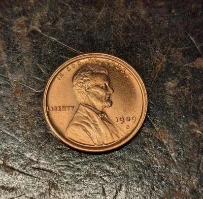 1909-S VDB 1909 S VDB Lincoln Wheat Cent Penny Rare Sought---As shown in the figure
