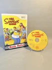 The Simpsons Game (Nintendo Wii, 2007) No Manual - Near Mint Condition